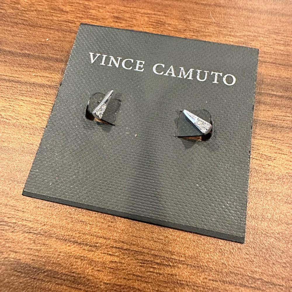 Vince Camuto Silver Stud Earrings